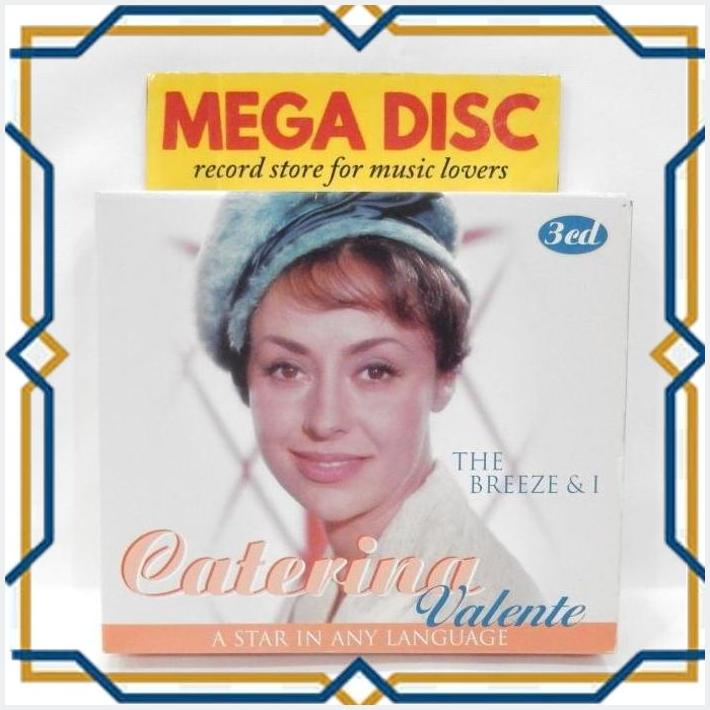 [MDC] CD CATERINA VALENTE - THE BREEZE & I ALBUM AUDIO MUSIC 3CD
