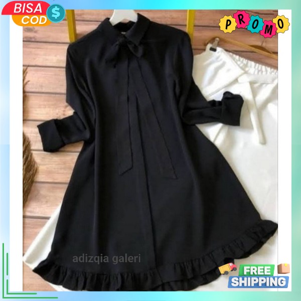 Tunnik Model Terbaru Baju Longgar Termurah Jumbo Long Tunik Wsmita Long Tunik Cwek Tunij Kemeja Over