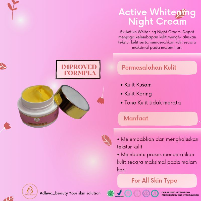 DAY CREAM GLOWING WHITENING DAY CREAM MEMUTIHKAN BPOM HALAL BUSUI BUMIL