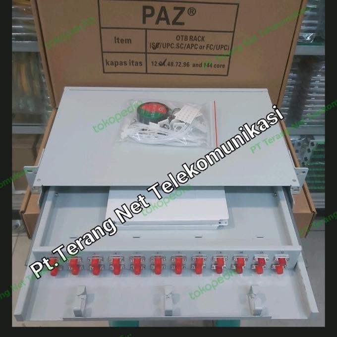 Siap Kirim Otb 24 Core Paz + Adaptor Fc Singlemode