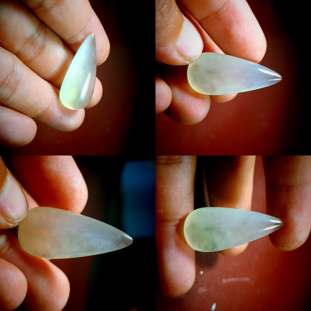 BATU CINCIN ICEJADE LUMUT TOTOL HIJAU SUPER BATU LUMUT ACEH NO85