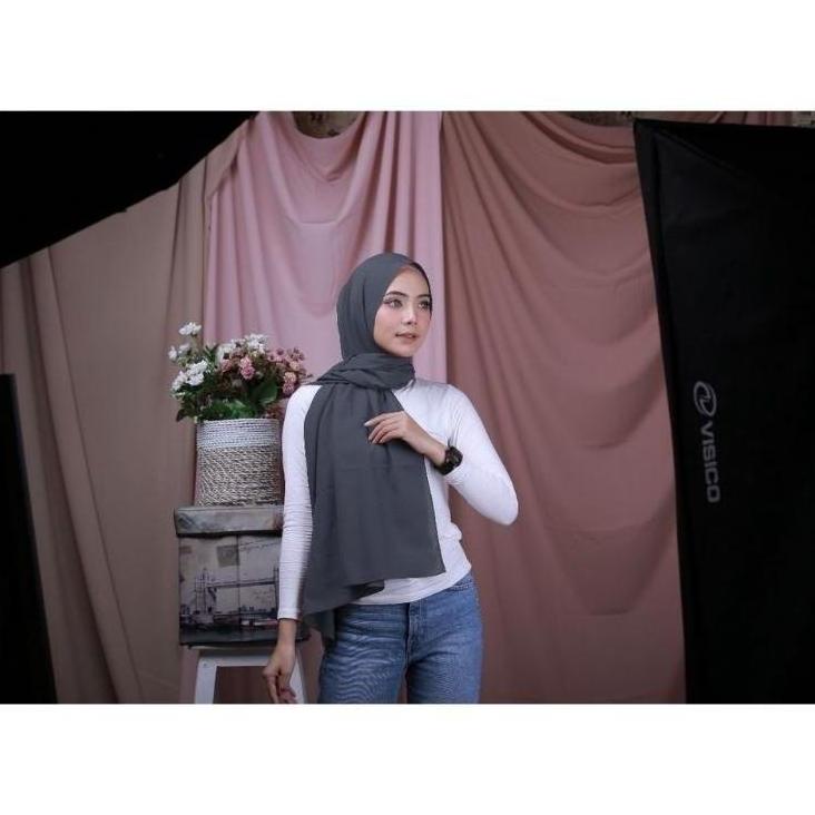 Hijab Pashmina Instan Tali bahan premium murni