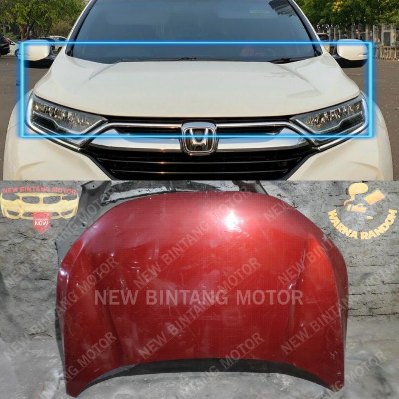 Kap mesin kap motor honda crv turbo 2015 2020 original