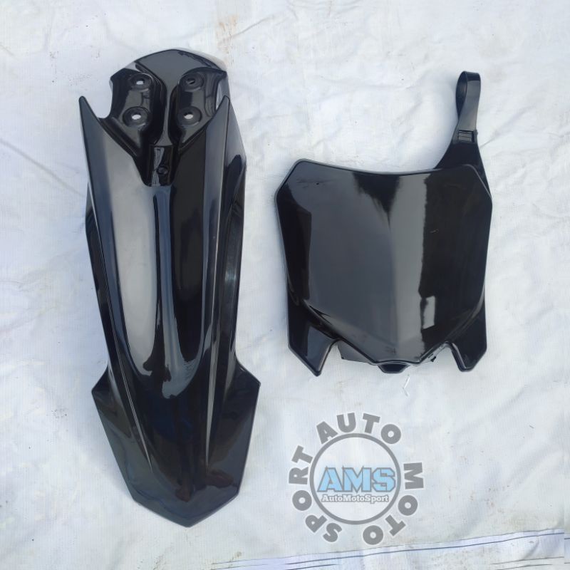 Spakbor Depan CRF 150 Dan Papan Nomor CRF 150 L Spakbor Slebor Depan CRF 150 Cover Nomer CRF 150L PN