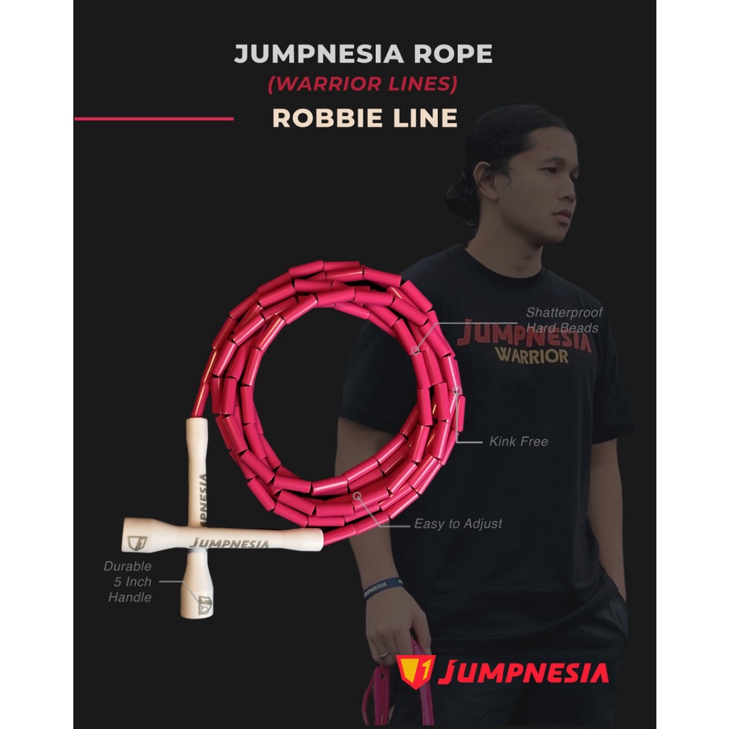 Jumpnesia Beaded Skipping Rope - Robbie Line