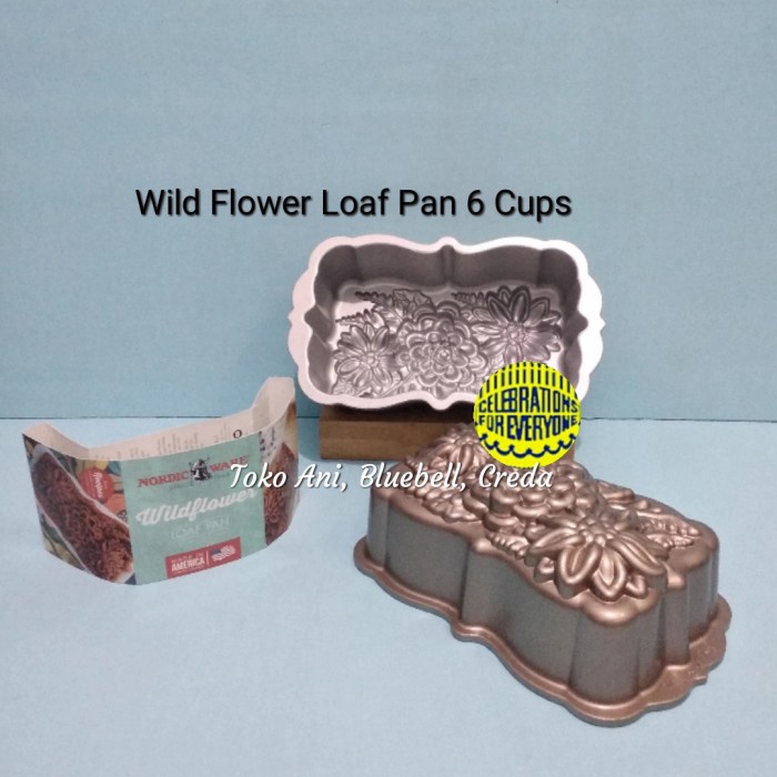 

[Baru] Nordic Wildflower Loaf Pan Berkualitas