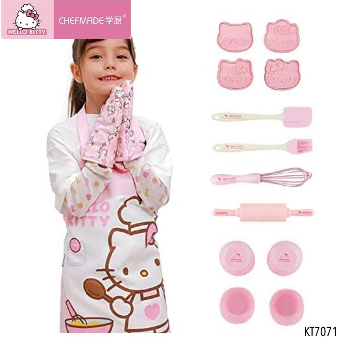 

✅Original Eltamart Chefmade Baking Set Anak Hello Kitty 8Pcs Per Set Kt7071 Diskon