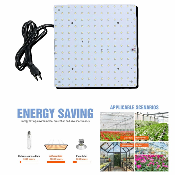 Lampu Tanaman Indoor Pengganti Sinar Matahari 45 W Murah