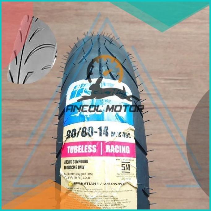 IRC 90/80-14 Fasti 2 Pro Exato NR88 Ban Tubeless Motor Matic Original