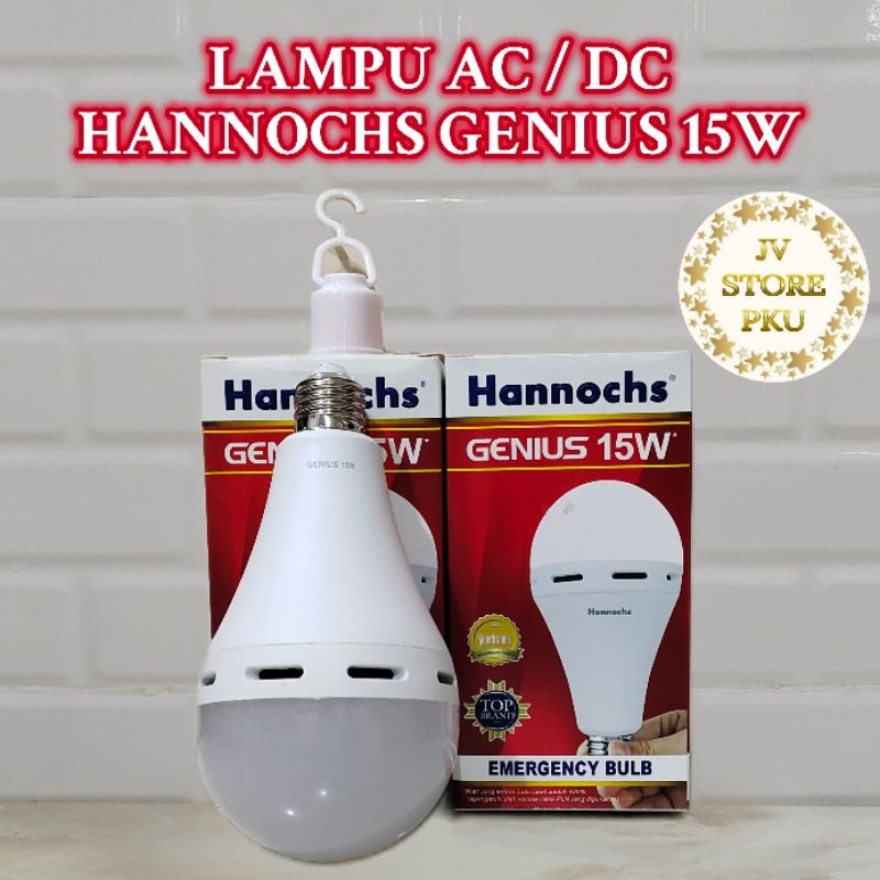 Lampu Emergency Hannochs Genius 15Watt Cahaya Putih