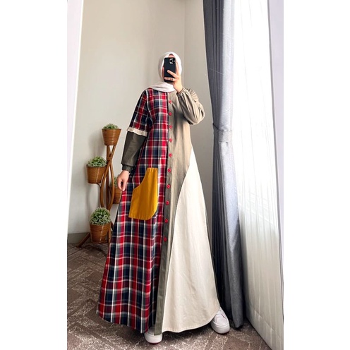 gamis semut size jumbo
