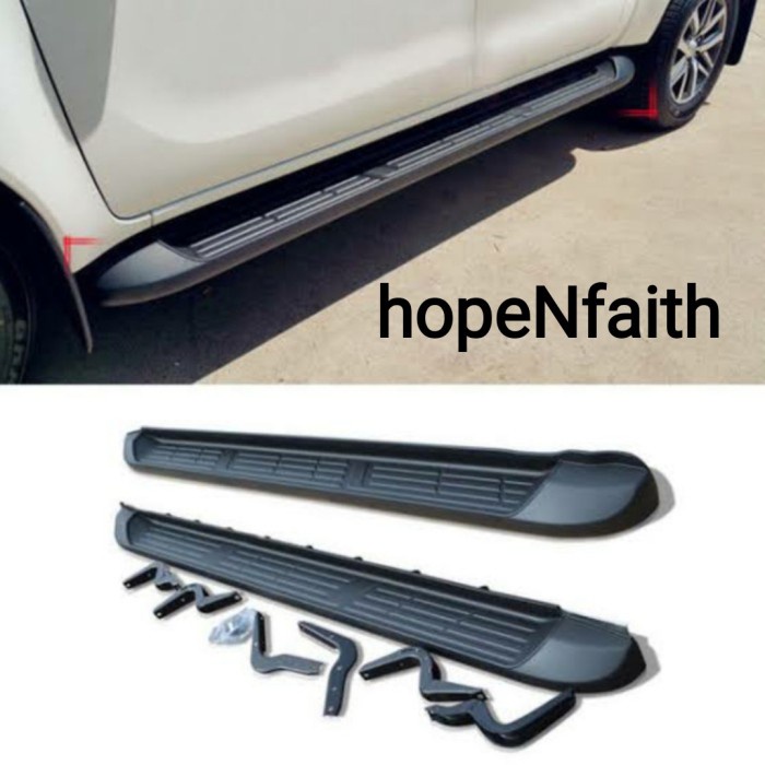 Asli Footstep Hilux Double Cabin 2012/Pijakan Kaki Samping Hilux 2012-2019 Hemat