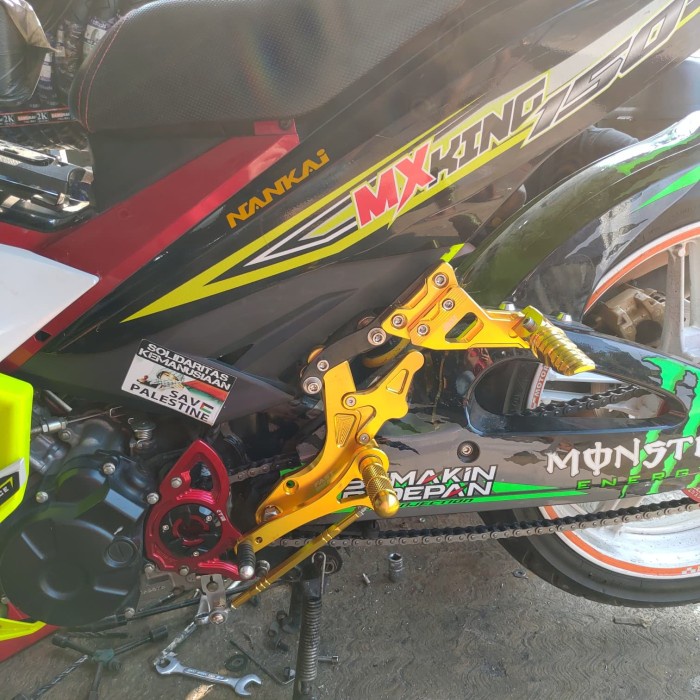 Baru Paket Underbone Underbond Depan Belakang Bikes Mx King New 135 150 Cnc Ready Stock