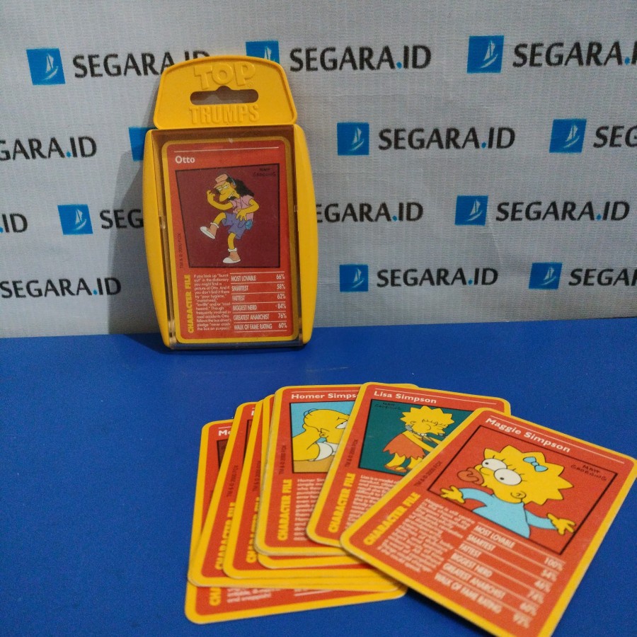 Card Games - Top Trumps The Simpsons Edition
