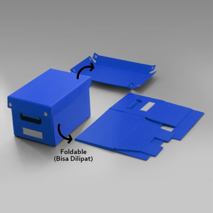 

Promo Bantex Easy Box M Cobalt Blue #8921 11+P