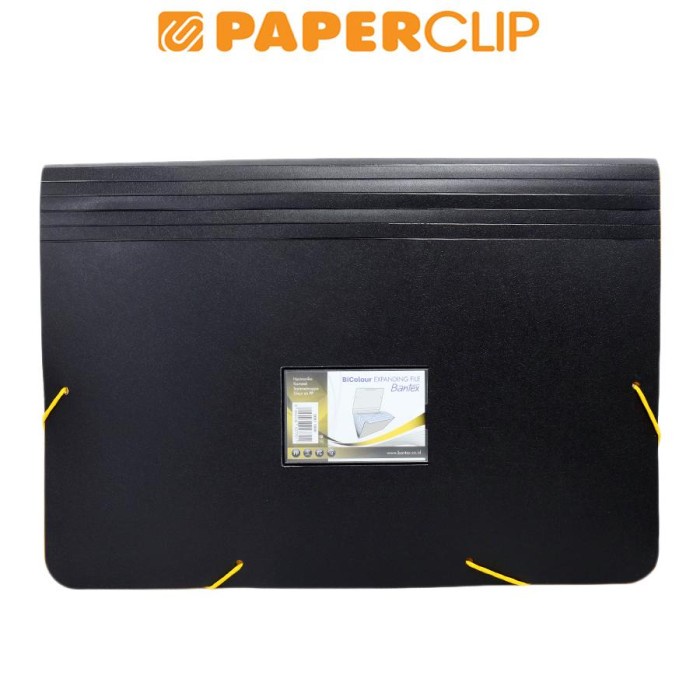 

Promo Expanding File Bantex Bicolour Fc 3601 1006 Black - Yellow