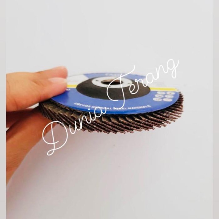 Flap Disc 4" Taiyo 40 60 80 100 120 150 180 240 Amplas Tumpuk Gerinda Ternampoll