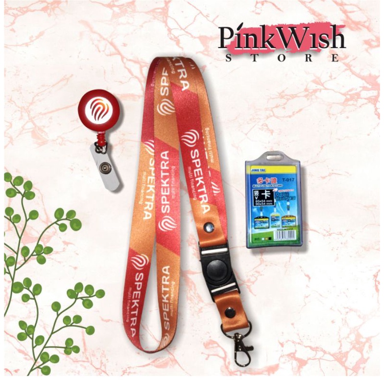 

[ NEW DESIGN ] Lanyard SPEKTRA MULTIFINANCING | Member Of ASTRA / Tali Idcard SPEKTRA MULTIFINANCING | Tali Gantungan Spektra | TERMURAH!! Beli Eceran Rasa Grosir
