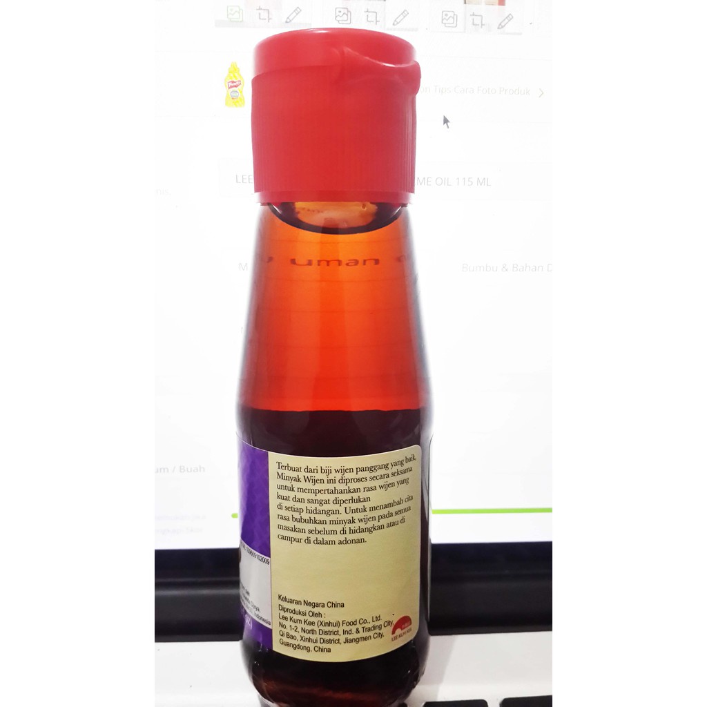 

Lee Kum Kee Nyak Wijen / Sesame Oil 115 Ml