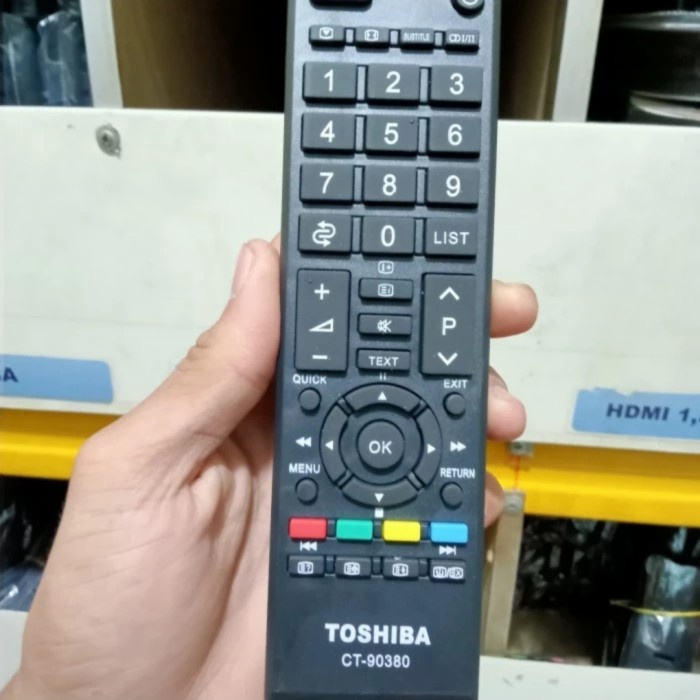 REMOTE TV TOSHIBA LCD LED ORIGINAL
