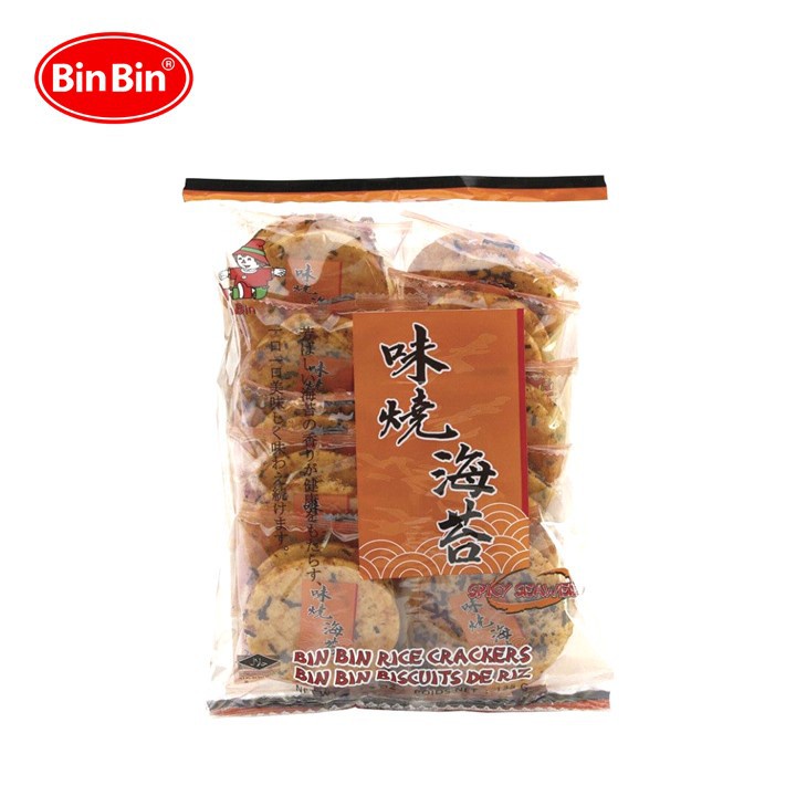 

Bin Bin Rice Craers Spicy Seaweed 135 Gr