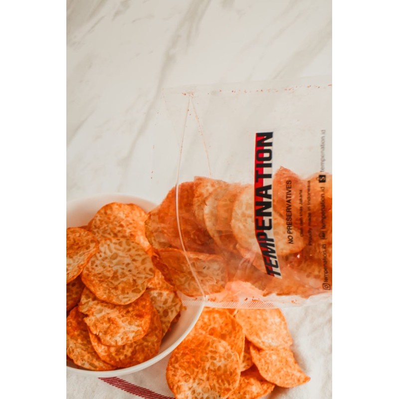 

Keripik Tempe Temation Balado Spicy 250Gr
