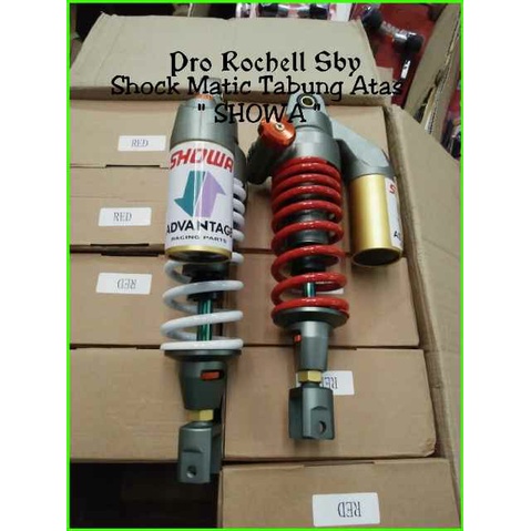 Ternampoll Shock Breaker Tabung Atas Double Click Motor Matic Merk Showa Size 360