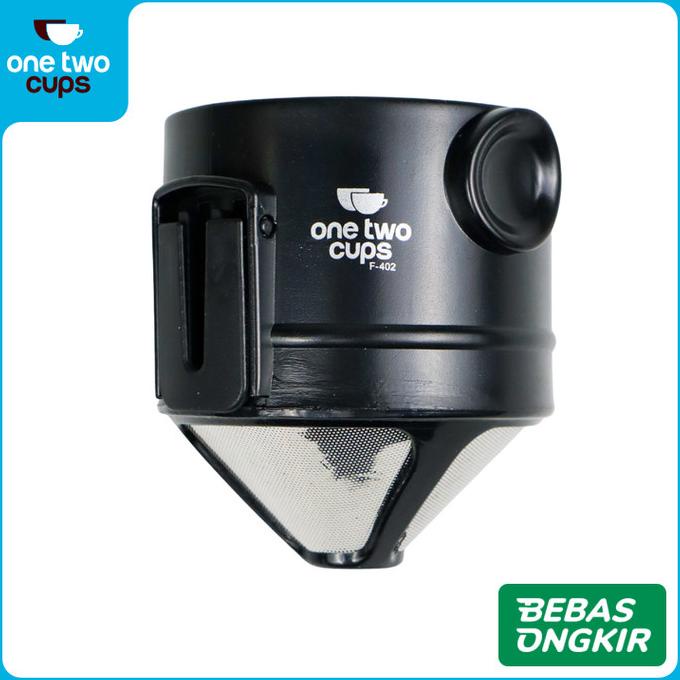 

Filter Penyaring Kopi One Two Cups Portable Cone Coffee Dripper F-402