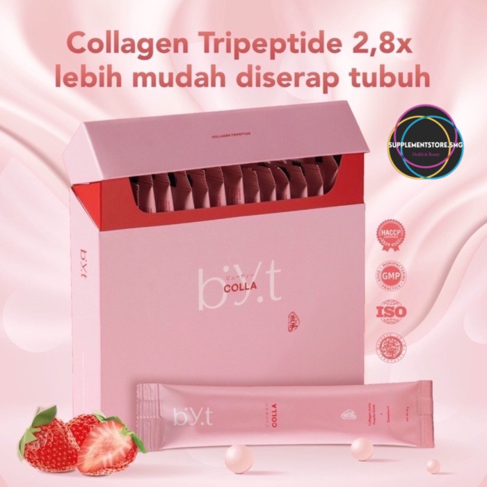 Byt Colla Collagen Drink Paopao 1 Box Isi 16 Sachet Ori Bpom