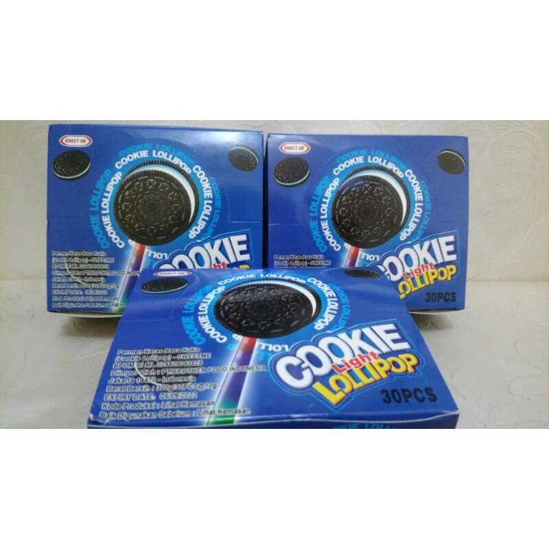 

Sweet Me Cookie Light Lollipop 1 Pa Isi 30 Pcs / Permen Nyala / Permen Unik / Sweet Me / Aaa /