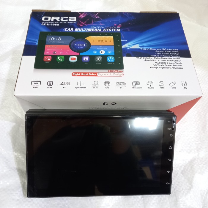 Head Unit Android 7 inch Orca Eco Lite ADR-9988