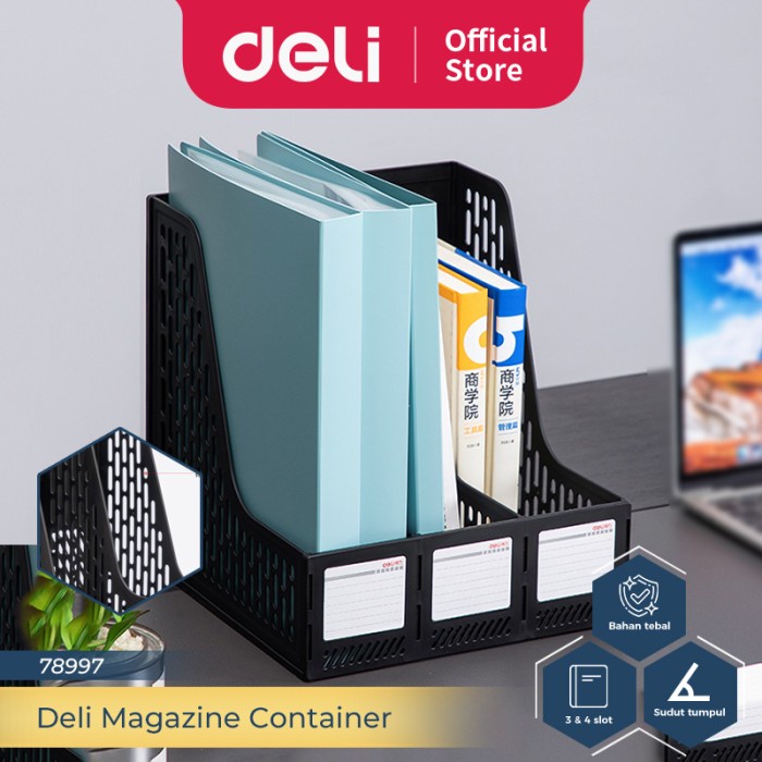 

Deli File Tray Rak Box File Tempat Dokumen 3 Sekat 78997