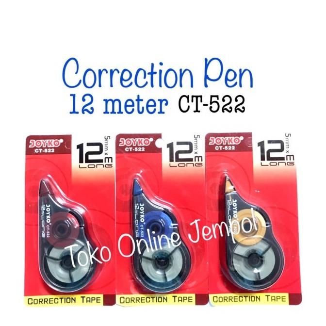 

Motor Tipe X Trondol CT522 Correction Pen Joyko tip ex ATK1041JY