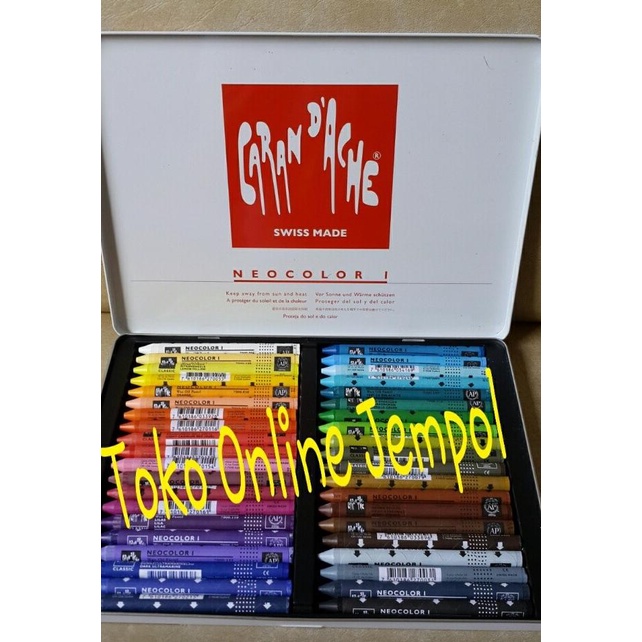 

Crayon Carandache 40 warna Neo 1 Colour karandas krayon color ATK57