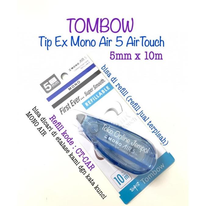 

ALAT Tip Ex Mono Air 5mm CT-CAX5C41 Tombow Correction Tape ATK0946TW