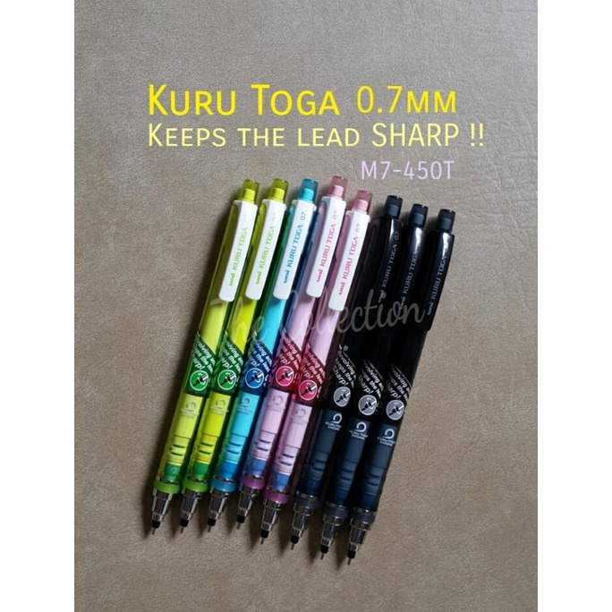 

ATK287KT 0.7mm Mechanic Pencil - Uni KURUTOGA STANDARD M7-450T mekanik
