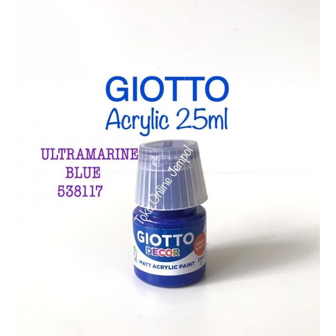 

25ml ULTRAMARINE BLUE Cat Acrylic Giotto 538117 Akrilik ATK0964GT