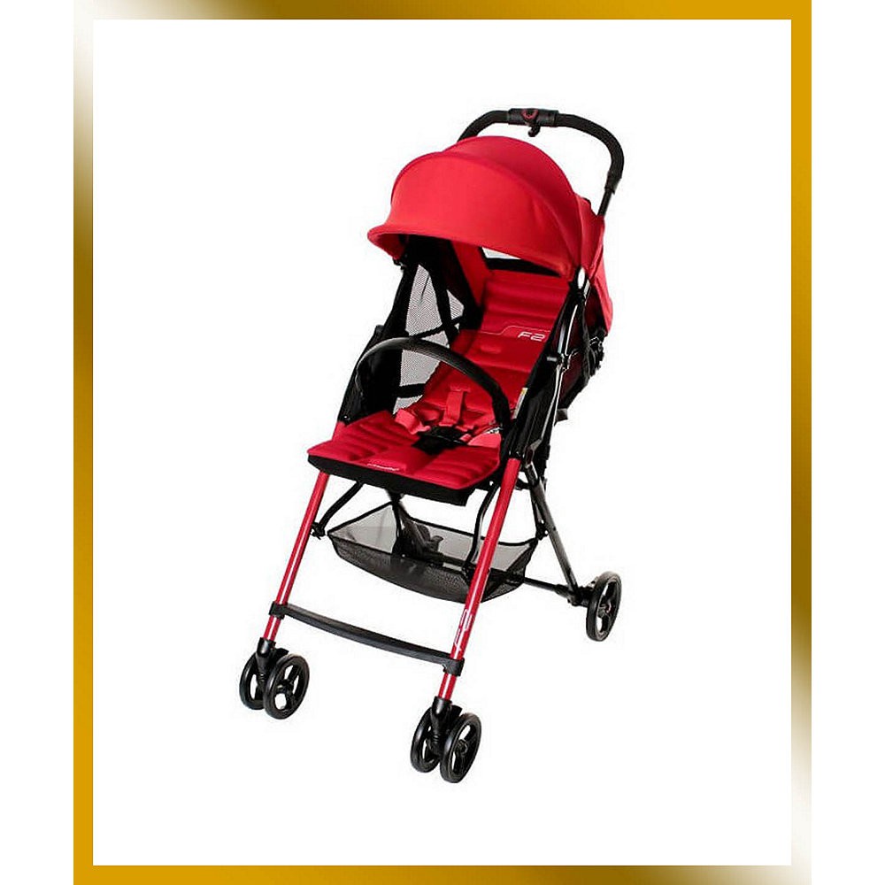 Combi F2 Plush Stroller - Red
