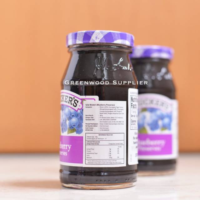 

Selai Smuers Blueberry - 340G
