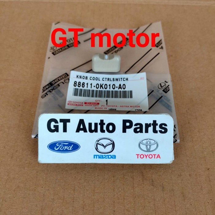 Knob Knop Tombol AC Belakang Double Blower Innova 88611-0K010-A0