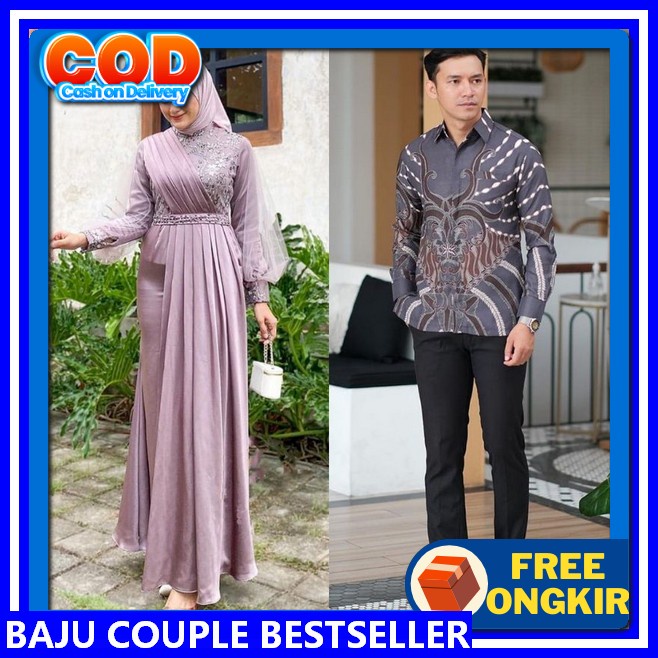 Gami Kauple Famili Terbaru 2024 Bju Muslim Wanita Terbaru Bju Gumus Kauple Suami Istri Kekinian Bju 