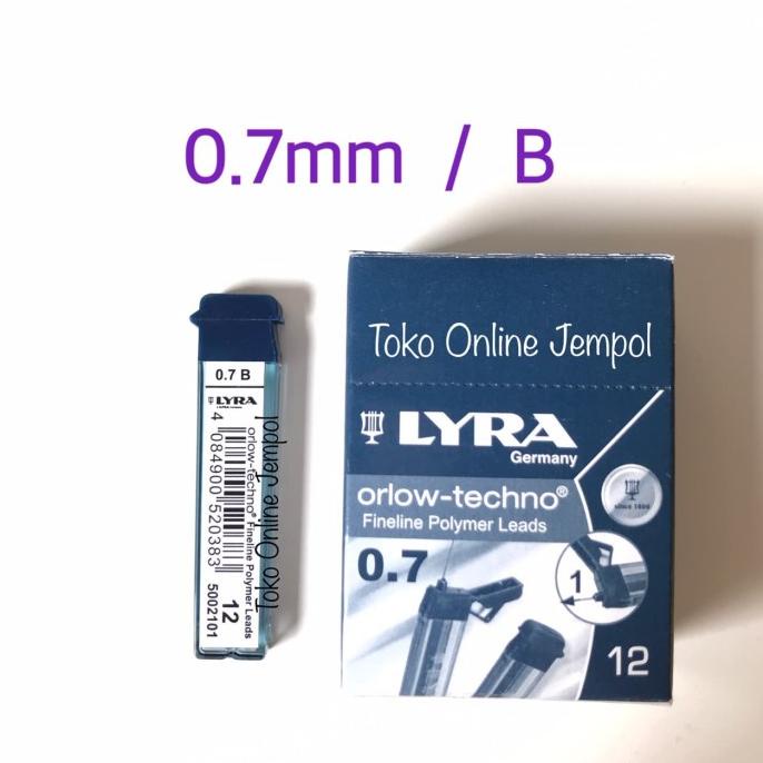 

ATK0778LR 0.7mm B isi Pensil Mekanik LYRA 5002101 Mechanical Pencil