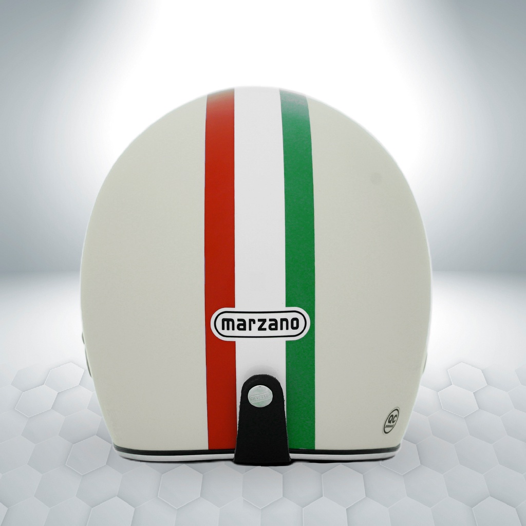 Helm Retro/Bogo Marzano Line Italy Cream