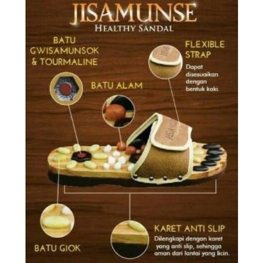 Sandal Kesehatan Jisamunse - Sendal Terapi Kesehatan Jisamunse