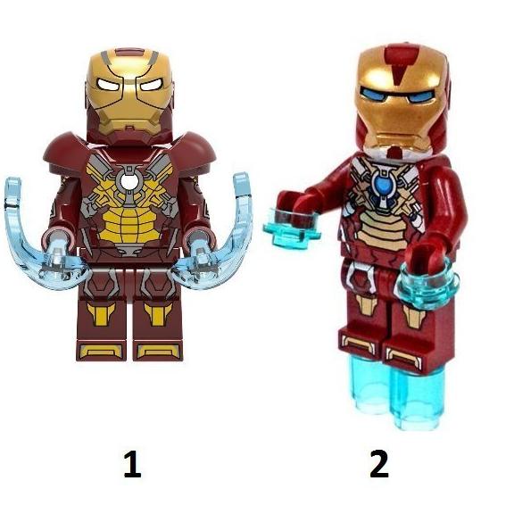 Ironman Iron Man Heart Breaker MK17 Mark 17 Stark Minifigure Brick