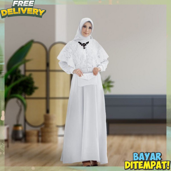 Gsmid Fashion Outfit Breasmead Gamis Brismade Muju Maxi Midi Hamis Breasmaid Gmis Long Dres Gamis Le