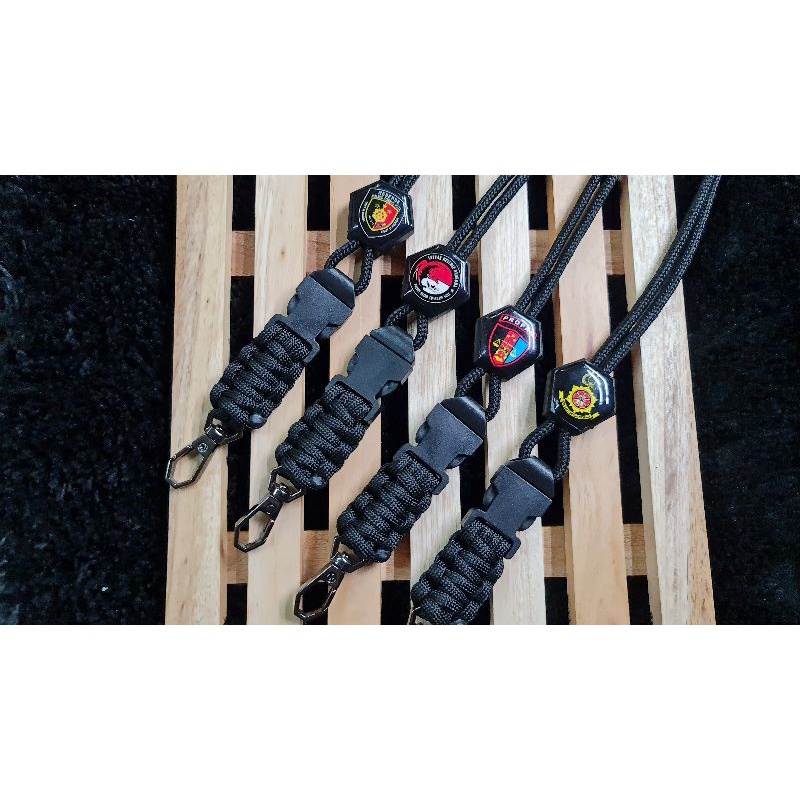 

Lanyard Id Card Logo Costum Tali Id Card Gait Ni Carabiner