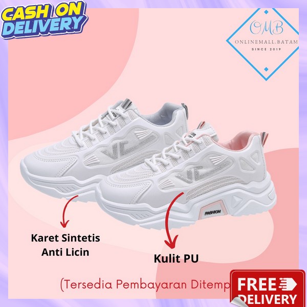 Srs Model Korean Style Sepaptu Keds Sekola Sepatu Wanita Dewasa Sneakers Cewek Cantik Sapatu Murah S