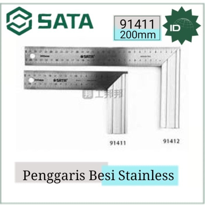 

Promo Penggaris Besi 91411 - Carpenters Squares 200 Mm Sata