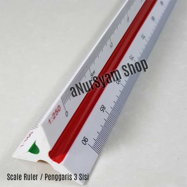 

Promo Scale Ruler / Penggaris 3 Sisi